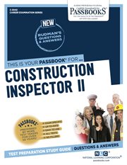 Construction inspector II cover image