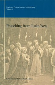 Preaching from Luke/Acts cover image
