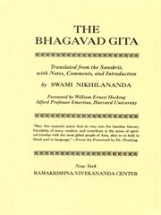 The bhagavad gita cover image