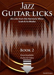 Jazz guitar licks : 25 licks from the major scale & its modes cover image