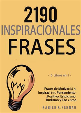 Cover image for 2190 Frases Inspiracionales