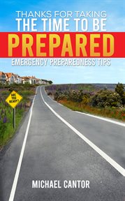 Thanks for taking the time to be prepared cover image