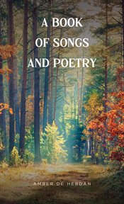 A book of songs and poetry cover image