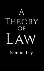 A Theory of Law cover image