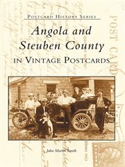 Angola and Steuben County in vintage postcards cover image