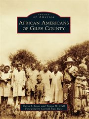 African Americans of Giles County cover image