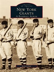New York Giants a baseball album cover image