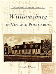 Williamsburg in vintage postcards cover image