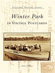 Winter park in vintage postcards cover image