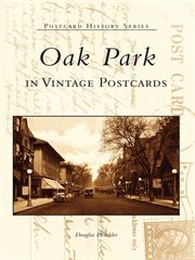 Oak park in vintage postcards cover image