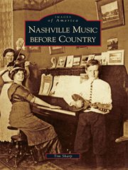 Nashville music before country cover image