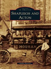 Shapleigh and acton cover image