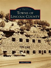 Towns of lincoln county cover image