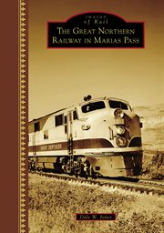 Great northern railway in marias pass, the cover image