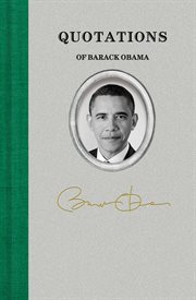 Quotations of Barack Obama cover image