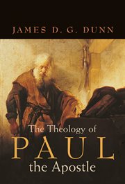 The theology of Paul the Apostle cover image