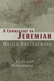 A commentary on jeremiah cover image