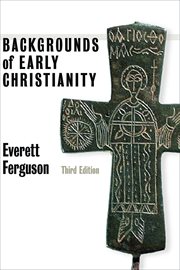 Backgrounds of early Christianity cover image