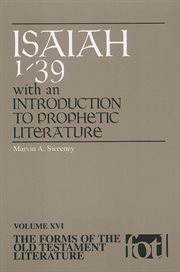 Isaiah 1 : 39. An Introduction to Prophetic Literature cover image