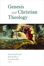 Genesis and christian theology cover image