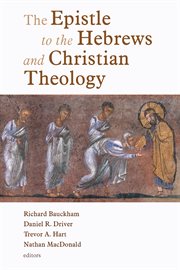 The epistle to the hebrews and christian theology cover image