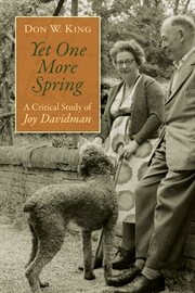 Yet one more spring : a critical study of Joy Davidman cover image