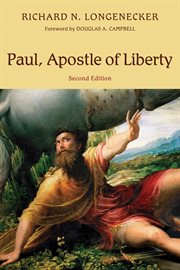 Paul : apostle of liberty cover image