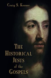 The historical Jesus of the Gospels cover image