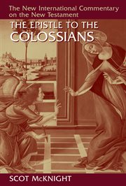 The letter to the Colossians cover image