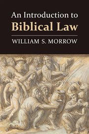 An introduction to biblical law cover image