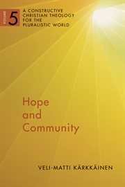 Hope and community cover image