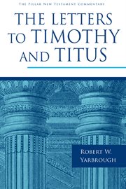 The letters to Timothy and Titus cover image