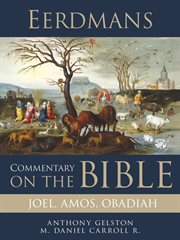 Joel, Amos, Obadiah cover image