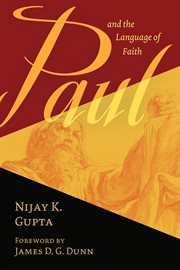 Paul and the language of faith cover image