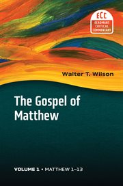 Matthew 1–13 cover image