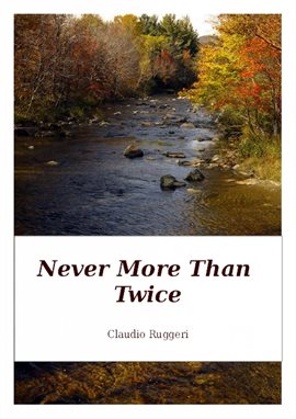 Cover image for Never More Than Twice