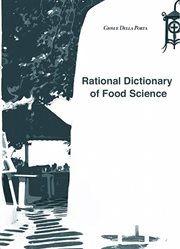 Rational dictionary of food science cover image
