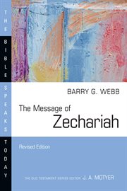 The Message of Zechariah cover image