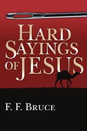 Hard Sayings of Jesus cover image