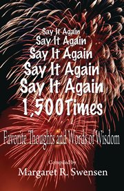 Say It Again 1,500 Times cover image