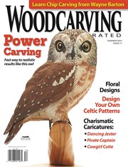 Woodcarving Illustrated Issue 71 Summer 2015 cover image
