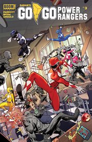 Saban's go go power rangers. Issue 3 cover image