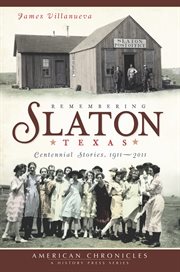 Texas remembering slaton cover image