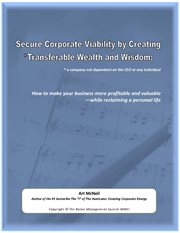 Securing corporate viability and creating transferable wealth cover image