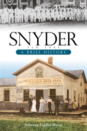 Snyder, New York a brief history cover image