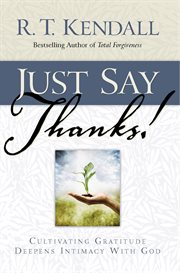 Just say thanks cover image