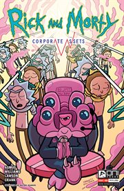 Rick and morty: corporate assets. Issue 4 cover image