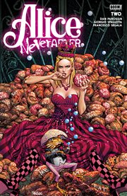 Alice never after. Issue 2 cover image