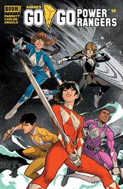 Saban's go go power rangers. Issue 16 cover image