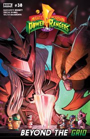 Mighty morphin power rangers. Issue 38 cover image
